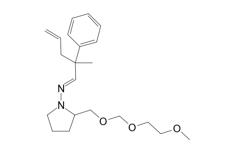 S-1-{ {2'-Allyl-2'-phenylpropyliden)amino]-2-{ [(2"-(methoxyethoxy)methoxy]methyl}pyrrolidine