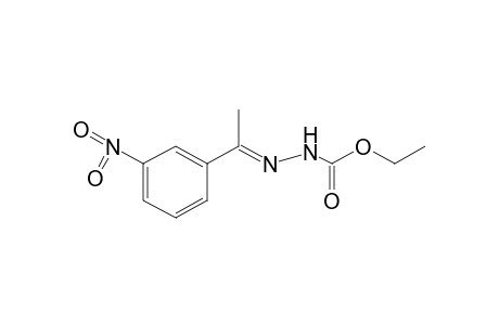 3-(α-methyl-m-nitrobenzylidene)carbazic acid, ethyl ester
