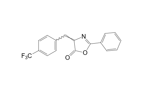 2-phenyl-4-[p-(trifluoromethyl)benzylidene]-2-oxazolin-5-one
