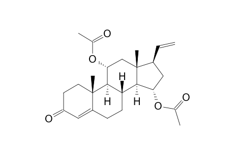 11-ALPHA,15-ALPHA-DIACETOXY-17-ALPHA-PREGNA-4,20-DIEN-3-ONE