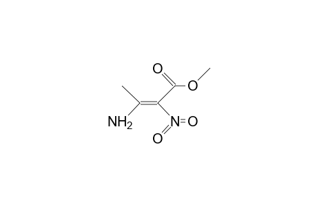 (Z)-3-amino-2-nitro-but-2-enoic acid methyl ester