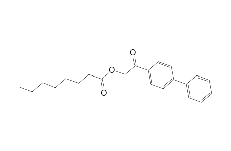 2-[1,1'-Biphenyl]-4-yl-2-oxoethyl octanoate