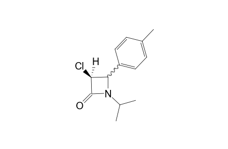 cis-3-Chloro-1-isopropyl-4-(4-methylphenyl)-2-azetidinone