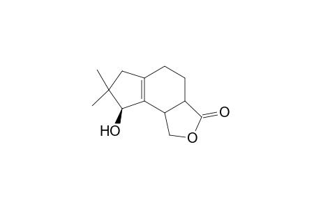 1,3a,4,5,6,7,8,8b-Octahydro-8-hydroxy-7,7-dimethyl-3H-indeno[4,5-c]furan-3-one