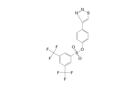 alpha,alpha,alpha,alpha',alpha',alpha'-HEXAFLUORO-3,5-XYLENESULFONIC ACID, p-(1,2,3-THIADIAZOL-4-YL)PHENYL ESTER