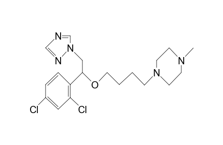 Piperazine, 1-[4-[1-(2,4-dichlorophenyl)-2-(1H-1,2,4-triazol-1-yl)ethoxy]butyl]-4-methyl-