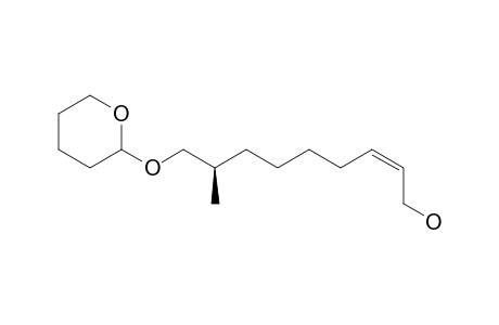 (2Z,8R)-8-Methyl-9-(tetrahydro-2H-pyran-2-yloxy)non-2-en-1-ol