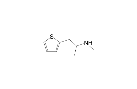 METHIOPROPAMINE;1-(2-THIENYL)-2-(METHYLAMINO)-PROPANE