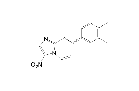 2-(3,4-dimethylstyryl)-5-nitro-1-vinylimidazole