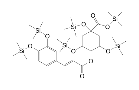Chlorogenic acid <crypto->, hexa-TMS