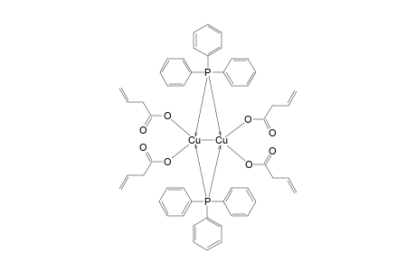 TETRAKIS(3-BUTENOATO)BIS(TRIPHENYLPHOSPHINE)DICOPPER