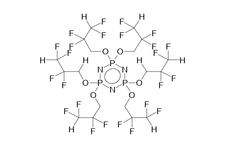 1,3,5,2,4,6-Triazatriphosphorine, 2,2,4,4,6,6-hexahydro-2,2,4,4,6,6-hexakis(2,2,3,3-tetrafluoropropoxy) -