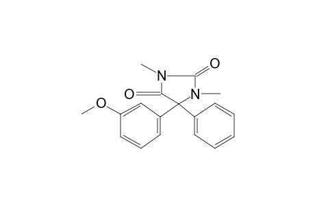 N,N-Dimethyl-5-phenyl-5-(3-methoxyphenyl)hydantoin