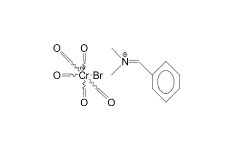 N,N-Dimethylbenzylideneammonium-bromopentacarbonylchromate