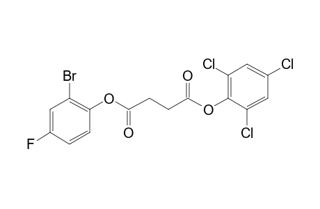 Succinic acid, 2,4,6-trichlorophenyl 2-bromo-4-fluorophenyl ester