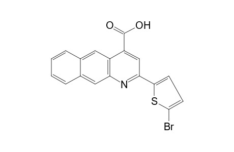 2-(5-bromo-5-thienyl)benz [g] quinoline-4-carboxylic acid