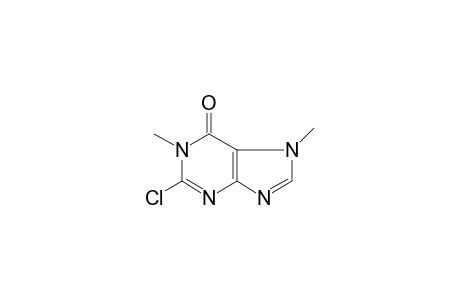 2-chloro-1,7-dimethyl-1,7-dihydro-6H-purin-6-one