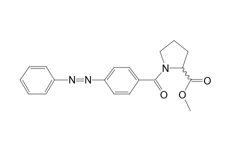 p-Phenylazobenzoyl-dl-proline methyl ester