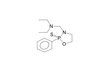 2-PHENYL-2-THIONO-3-DIETHYLAMINOMETHYL-1,3,2-OXAAZAPHOSPHOLIDINE