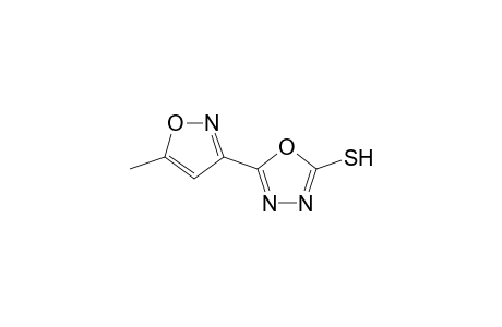 5-(5-Methyl-1,2-oxazol-3-yl)-3H-1,3,4-oxadiazole-2-thione