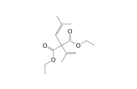 Diethyl 2-(1-methylethenyl)-2-(isobutenyl)propanedioate