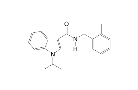 N-(2-Methylbenzyl)-1-(propan-2-yl)-1H-indole-3-carboxamide