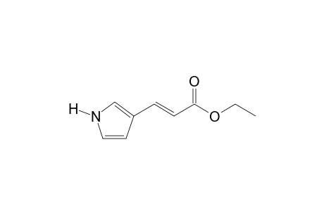 2-Propenoic acid, 3-(1H-pyrrol-3-yl)-, ethyl ester