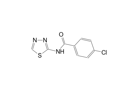 Benzamide, 4-chloro-N-1,3,4-thiadiazol-2-yl-