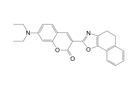 7-(diethylamino)-3-(4,5-dihydrobenzo[g][1,3]benzoxazol-2-yl)-1-benzopyran-2-one