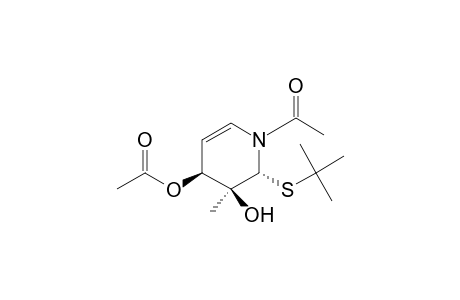 3,4-pyridinediol, 1-acetyl-2-[(1,1-dimethylethyl)thio]-1,2,3,4-tetrahydro-3-methyl, 4-acetate, (2.alpha.,3.beta.,4.beta.)-