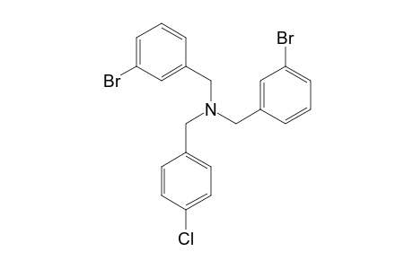 4-Chlorobenzylamine N,N-bis(3-bromobenzyl)