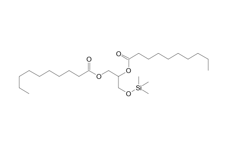 Glyceryl-1,2-dicapriate tms