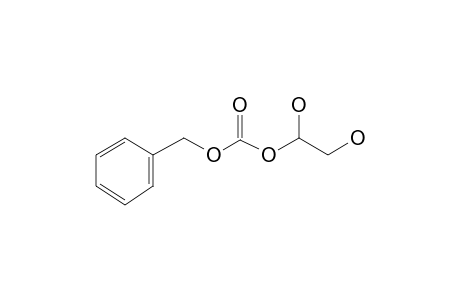 Carbonic acid, o(1)-benzyl-o(2)-1,2-dihydroxyethyl(ester)