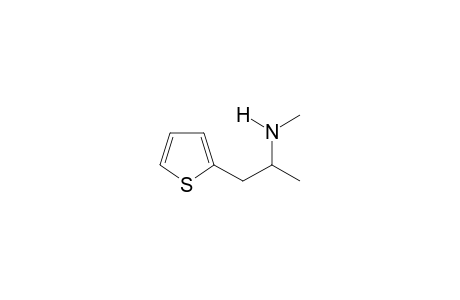 METHIOPROPAMINE;1-(2-THIENYL)-2-(METHYLAMINO)-PROPANE