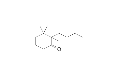 Cyclohexanone, 2,3,3-trimethyl-2-(3-methylbutyl)-