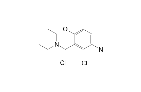 4-Amino-alpha-diethylamino-o-cresol dihydrochloride