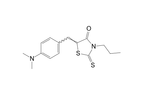 5-[p-(dimethylamino)benzylidene]-3-propylrhodanine