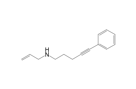 N-Allyl-5-phenyl-4-pentyn-1-amine