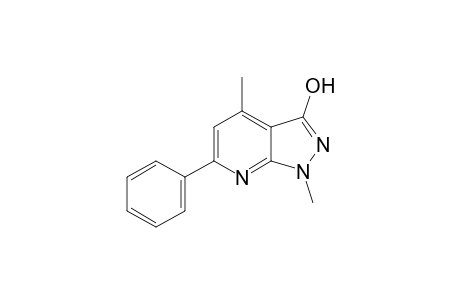 1,4-dimethyl-6-phenyl-1H-pyrazolo[3,4-b]pyridin-3-ol