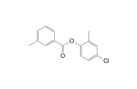 3-Methylbenzoic acid, 4-chloro-2-methylphenyl ester