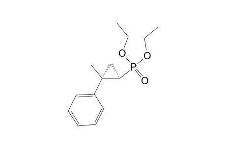 DIETHYL-(1R,2S)-2-METHYL-2-PHENYLCYCLOPROPYLPHOSPHONATE;TRANS-ISOMER