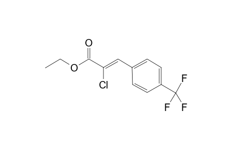 (Z)-Ethyl 2-Chloro-3-(4-trifluoromethylphenyl)prop-2-enoate