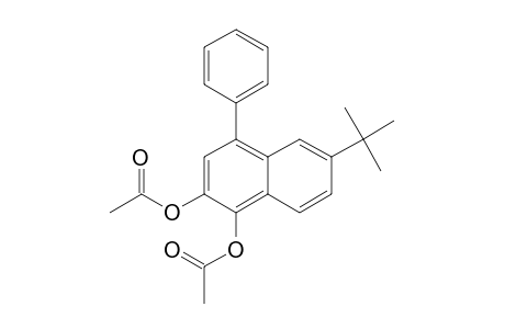 6-TERT.-BUTYL-4-PHENYL-NAPHTHALENE-1,2-DIYL-DIACETATE