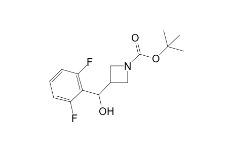 tert-butyl 3-[(2,6-difluorophenyl)(hydroxy)methyl]azetidine-1-carboxylate