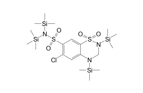 Hydrochlorothiazide 4TMS