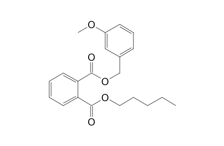 Phthalic acid, 3-methoxybenzyl pentyl ester