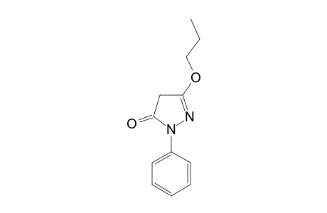 3-PROPOXY-1-PHENYL-2-PYRAZOLIN-5-ONE
