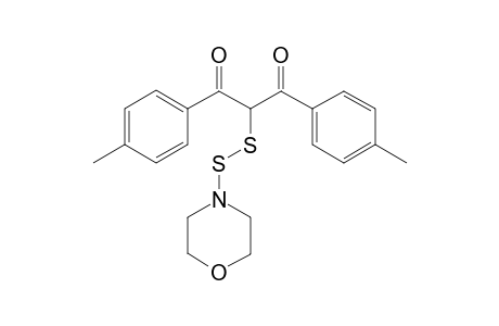 1,3-bis(4-methylphenyl)-2-(4-morpholinyldisulfanyl)propane-1,3-dione