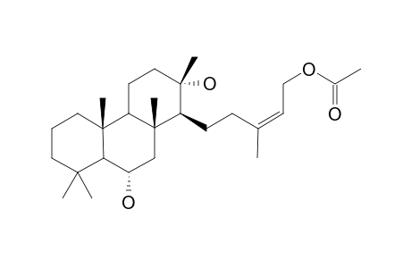 Cheilanthene-6,13,19-triol 19-acetate