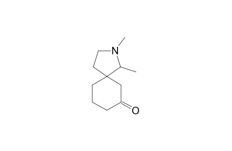 1,2-Dimethyl-2-azaspiro[4.5]decan-9-one